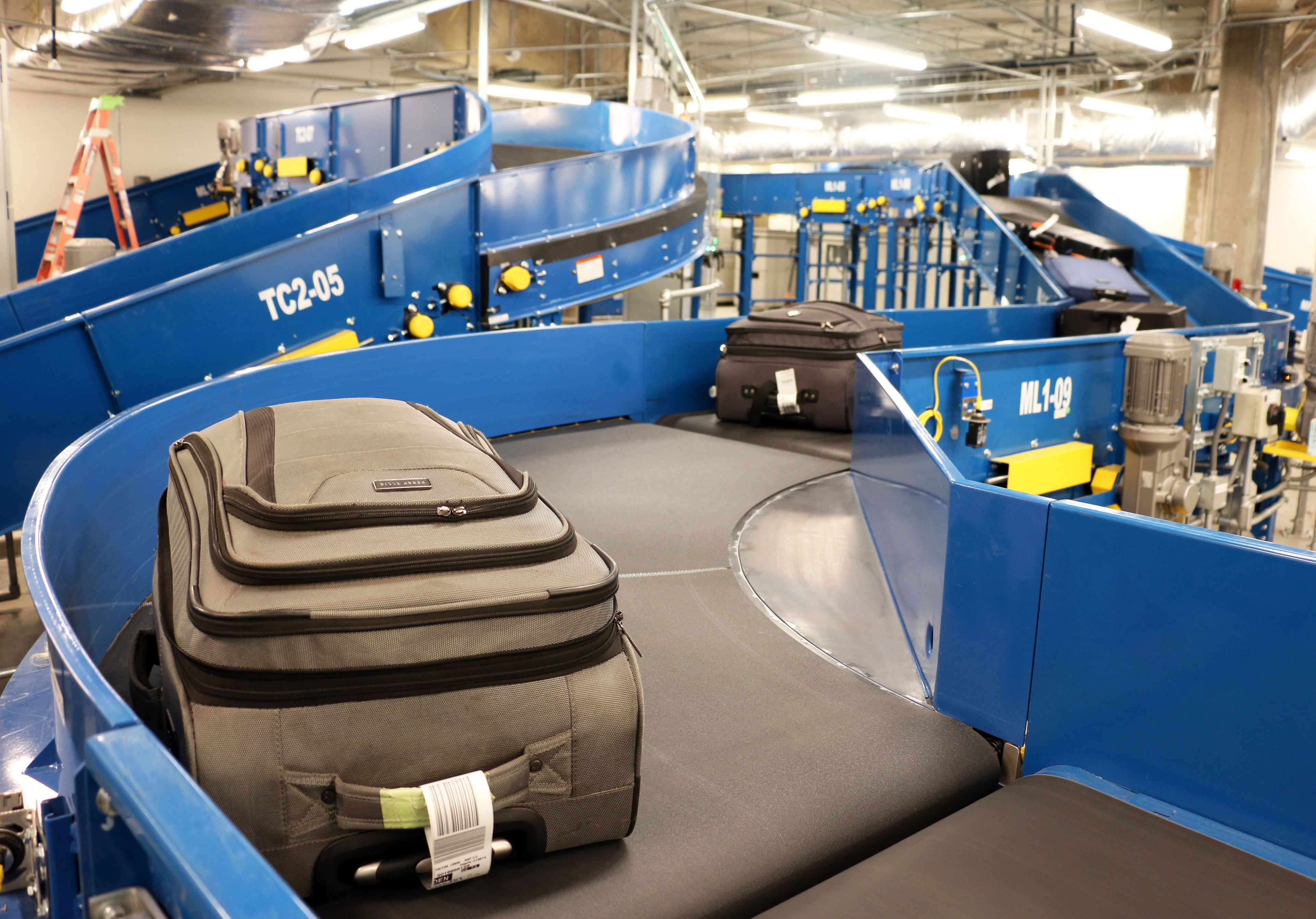 Airport launches baggage system, new ticket area