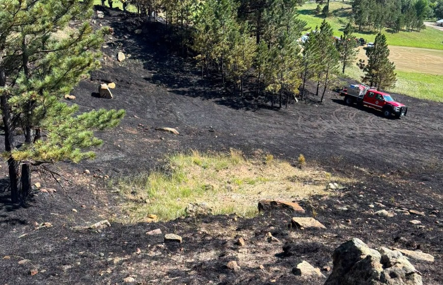 Fire crews battle blazes in summer heat Monday