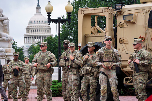 DC police detained man for protesting National Guard patrol with Darth Vader song, lawsuit says
