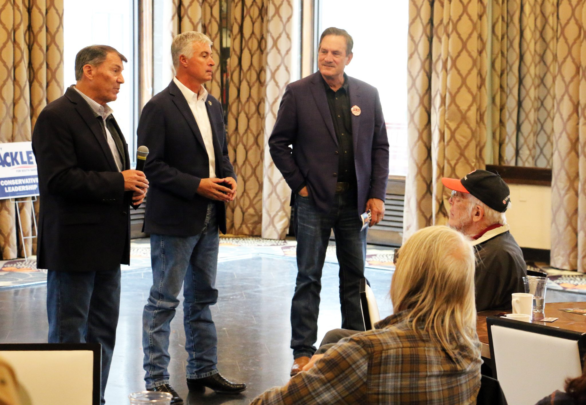 Candidates make stop in Rapid City during four-day tour