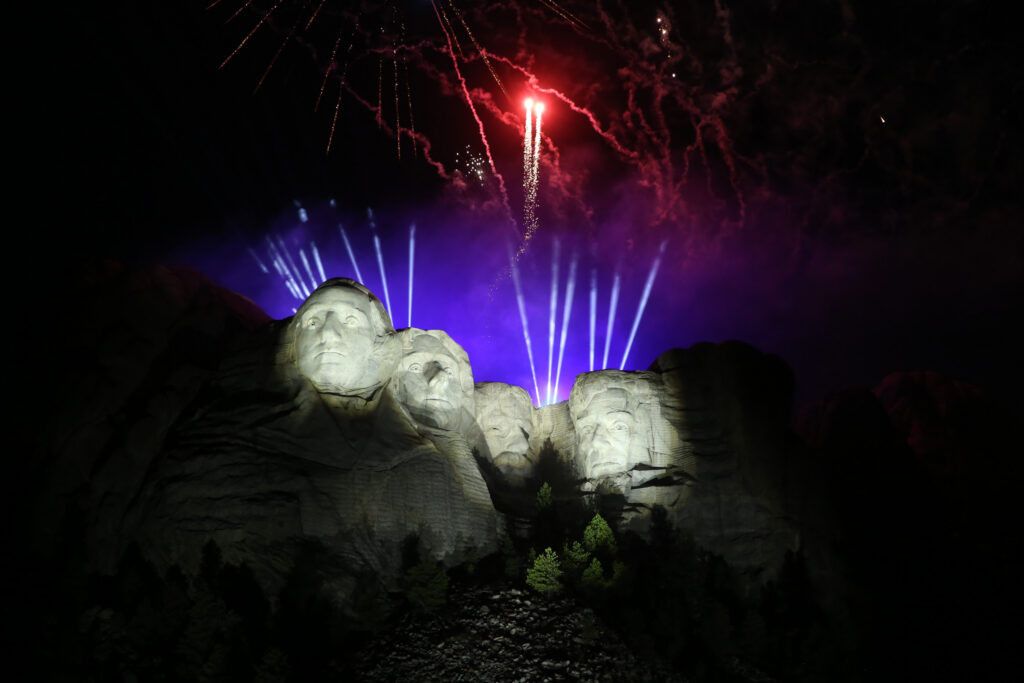 Only you — and the government — can prevent forest fires at Mount Rushmore