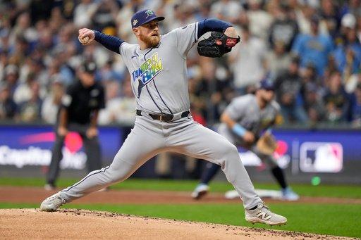 Rays ace Drew Rasmussen to start World Series Game 5 on short rest against Milwaukee
