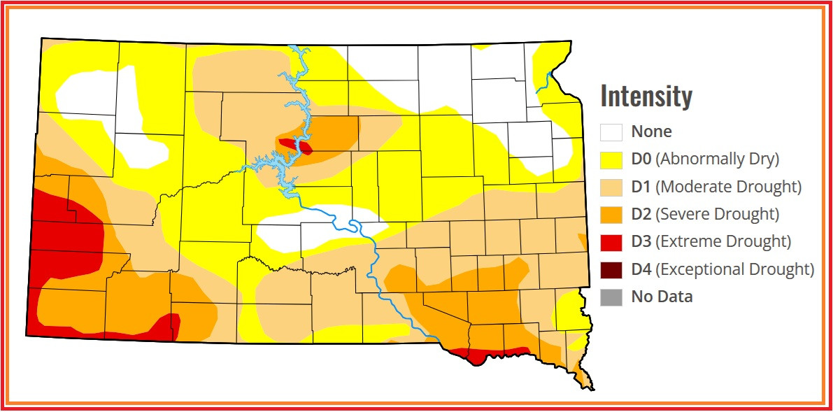 Portions of Southwest South Dakota see worsening drought conditions