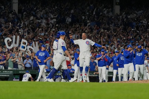 Cubs beat Padres 3-1 to win Wild Card Series, advance to NL Division Series against Brewers