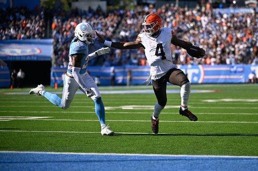 In Pittsburgh, the Browns chase a rare win and sole possession of the AFC North lead
