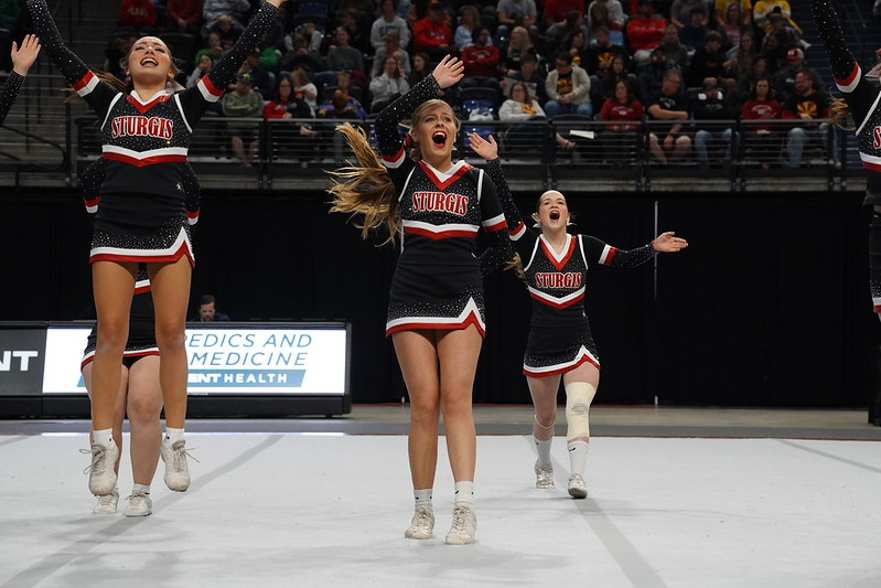 State Cheer and Dance Competition held Saturday at the Monument – Sturgis finishes strong 8th