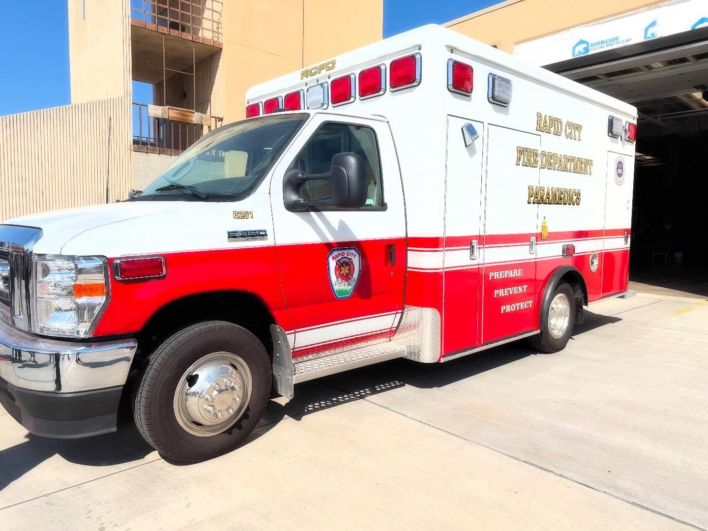 New Ambulance Joins Rapid City Fire Department Fleet