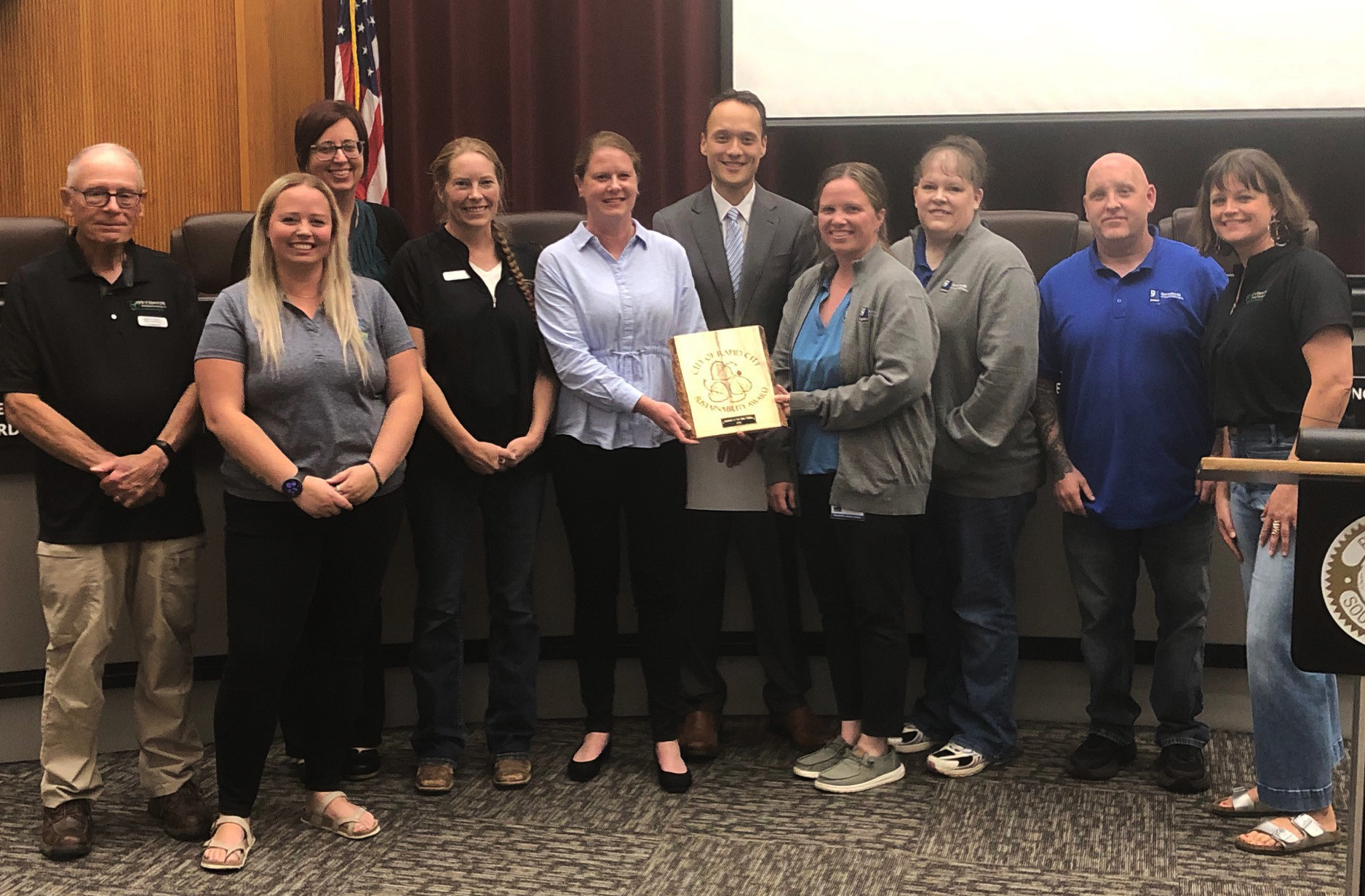 Goodwill presented with Sustainability Award