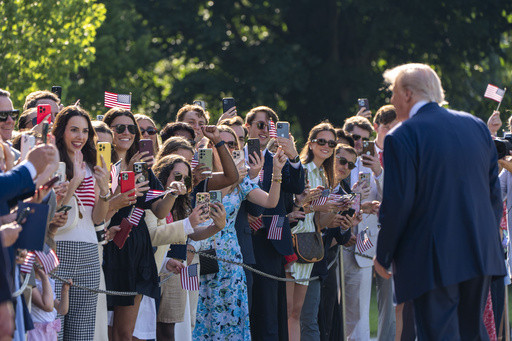 It’s a year of rapid change, except when it comes to Trump’s approval numbers, AP-NORC polling finds
