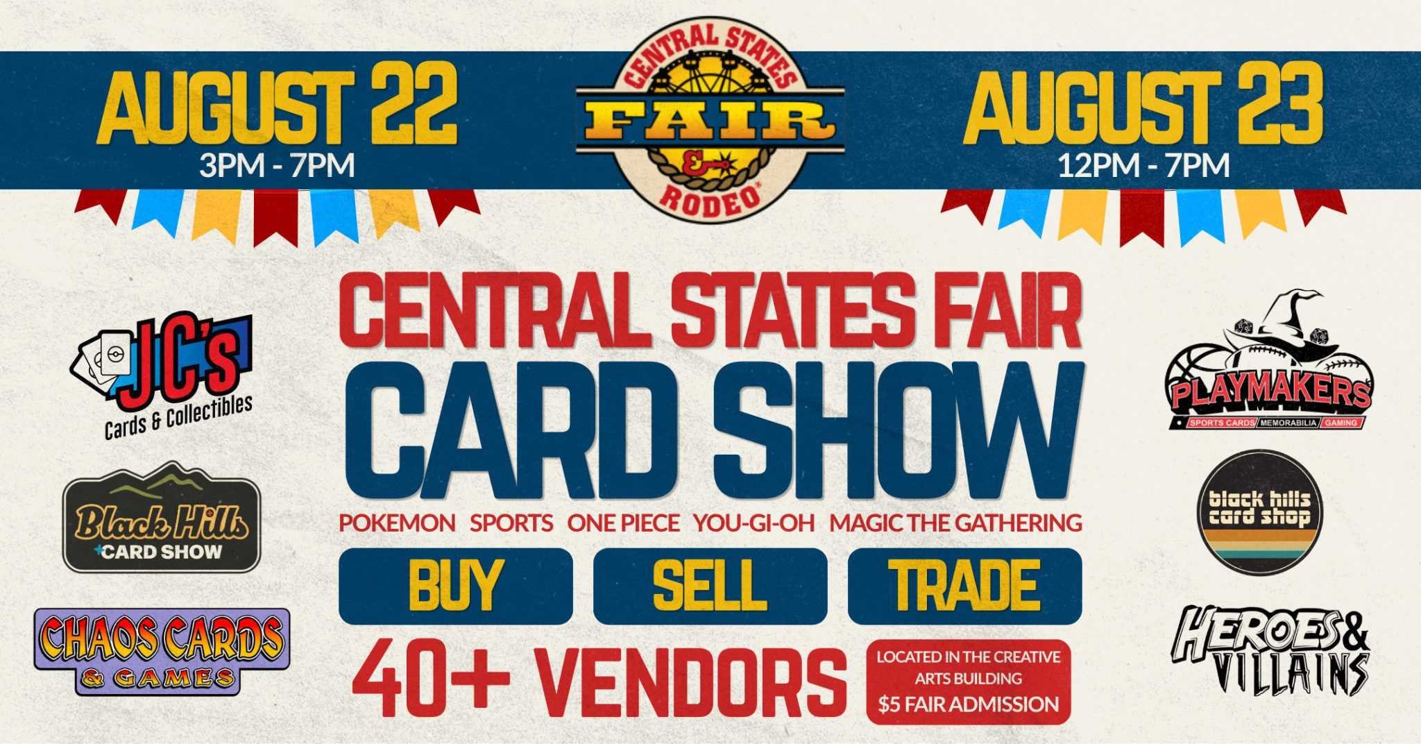 First Edition Trading Card Show Brings New Excitement to Central States Fair