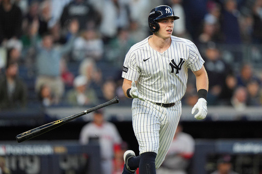 Ben Rice in Yankees’ lineup against Red Sox rookie left-hander Connelly Early