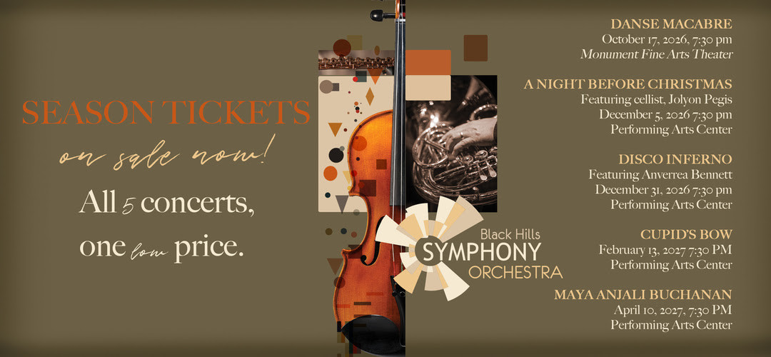 The Black Hills Symphony Orchestra Announces 94th Season