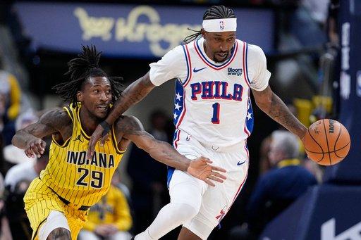 Tyrese Maxey hits 2 late 3s as 76ers beat Pacers 114-109