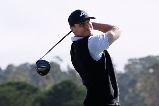 Ludvig Aberg takes advantage of a rule change on replacing damaged drivers