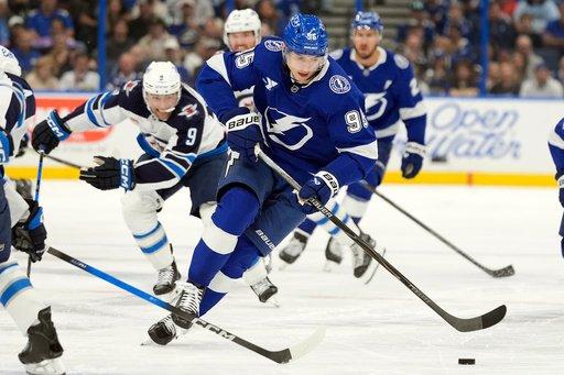 Lightning beat Jets 6-4 to stay unbeaten at home; Holmberg posts 4 points