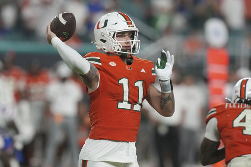 No. 3 Miami could strengthen playoff resume with a win at No. 18 Florida State