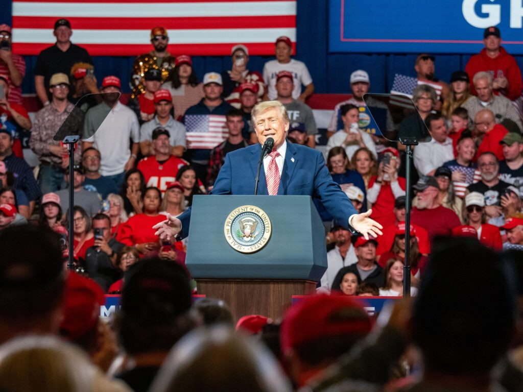 Trump set to campaign in Sioux City amid swing through states with tight US Senate contests