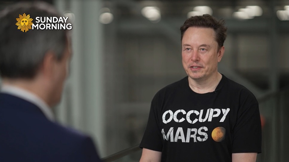 Billionaire and SpaceX owner Elon Musk said in an interview with CBS News that he was “disappointed” in the U.S. House GOP’s massive legislative package of tax cuts, border funding and more of President Donald Trump’s domestic policy priorities. (Photo courtesy of CBS Sunday Morning)