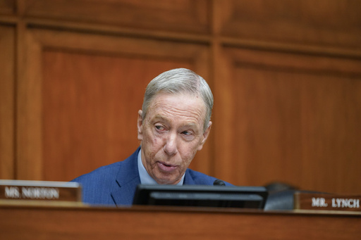 FILE - Rep. Stephen Lynch, D-Mass., speaks during a House Committee on Oversight and Reform hearing on gun violence on Capitol Hill in Washington, June 8, 2022. (AP Photo/Andrew Harnik, Pool, File)