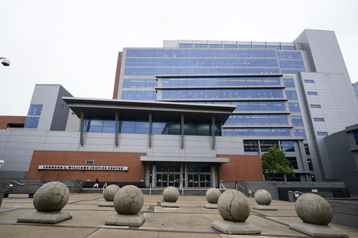 FILE - Shown is the Leonard L. Williams Justice Center housing the Court of Chancery in Wilmington, Del., Oct. 4, 2022. (AP Photo/Matt Rourke, File)