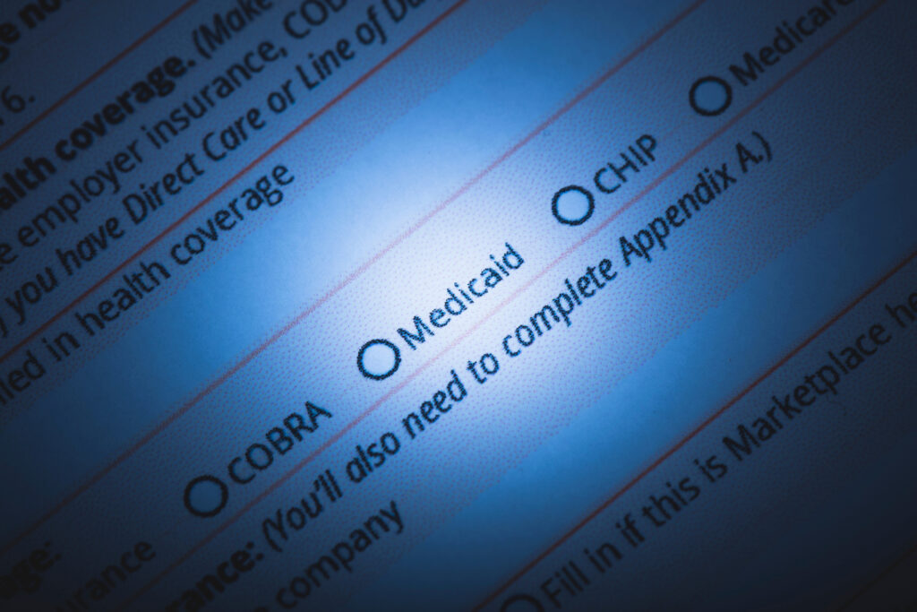 Medicaid insurance form (Getty Images)