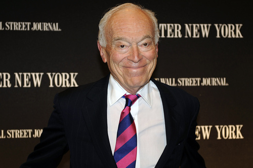 FILE - Leonard Lauder attends a gala launch party in New York, April 26, 2010. (AP Photo/Stephen Chernin, File)