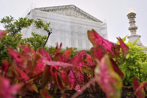 The Supreme Court is seen, June 16, 2025, in Washington. (AP Photo/Mariam Zuhaib)