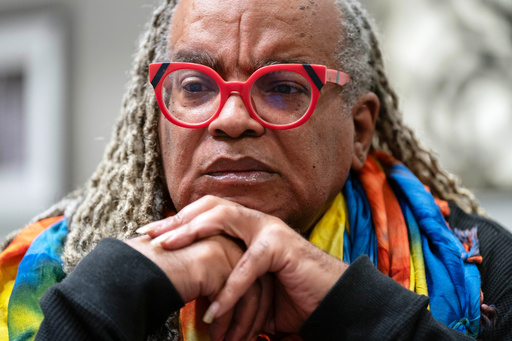 Rayceen Pendarvis speaks during an interview with The Associated Press in Washington, Tuesday, June 3, 2025. (AP Photo/Jose Luis Magana)