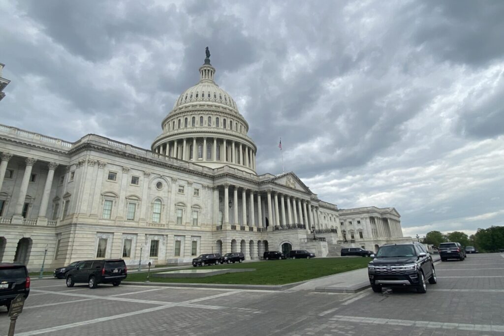 The U.S. Capitol in Washington, D.C., on Thursday, April 18, 2024. (Photo by Jennifer Shutt/States Newsroom)