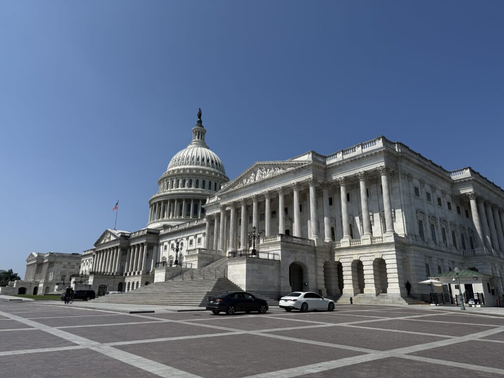 The U.S. Capitol on Sunday, June 29, 2025. (Photo by Jennifer Shutt/States Newsroom)