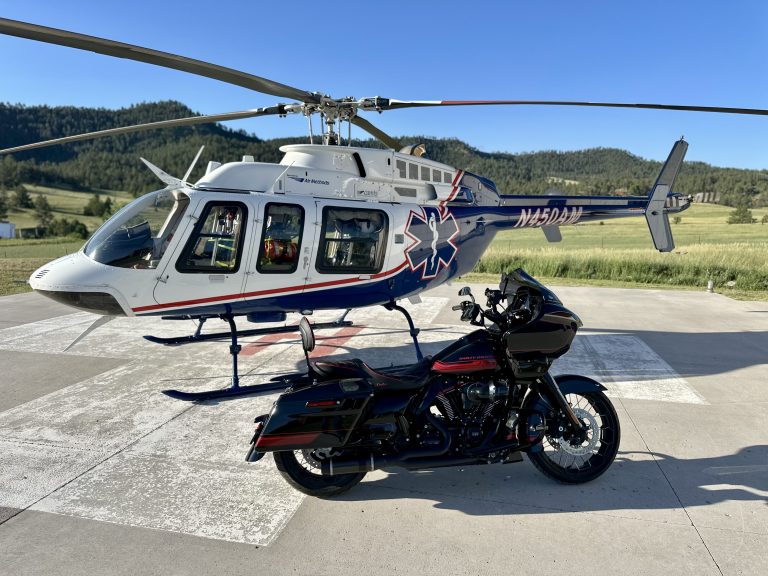 sturgis rally helicopter
