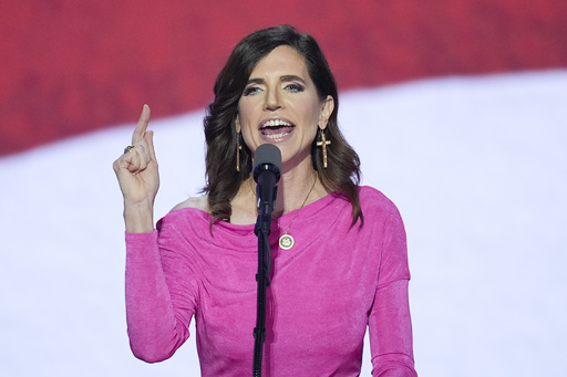 Rep. Nancy Mace, R-S.C., speaks during the Republican National Convention, July 17, 2024, in Milwaukee. (AP Photo/J. Scott Applewhite, File)