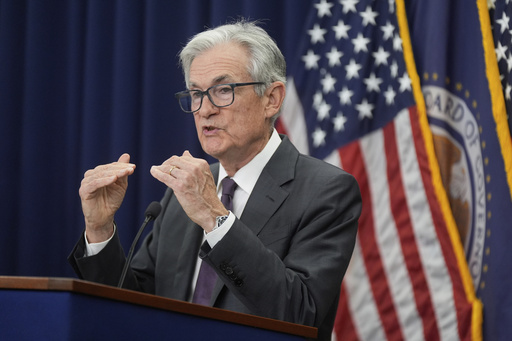 Federal Reserve Chairman Jerome Powell, speaks during a news conference following the Federal Open Market Committee meeting, Wednesday, July 30, 2025, in Washington. (AP Photo/Manuel Balce Ceneta)