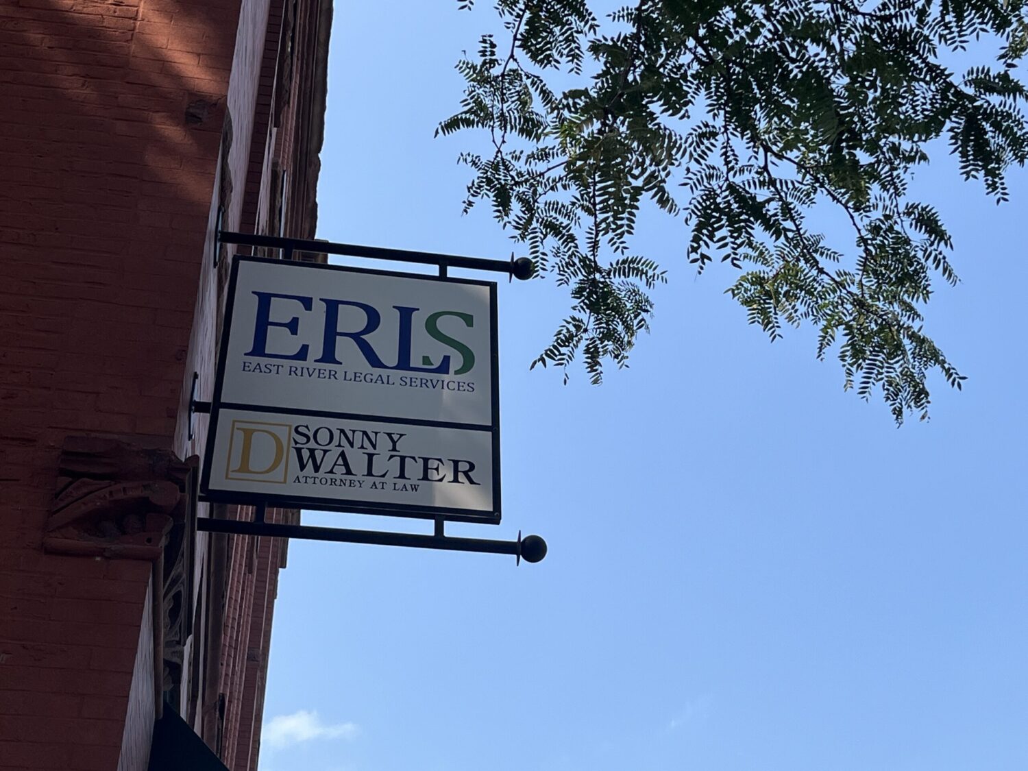 The East River Legal Services office in downtown Sioux Falls. (Makenzie Huber/South Dakota Searchlight)