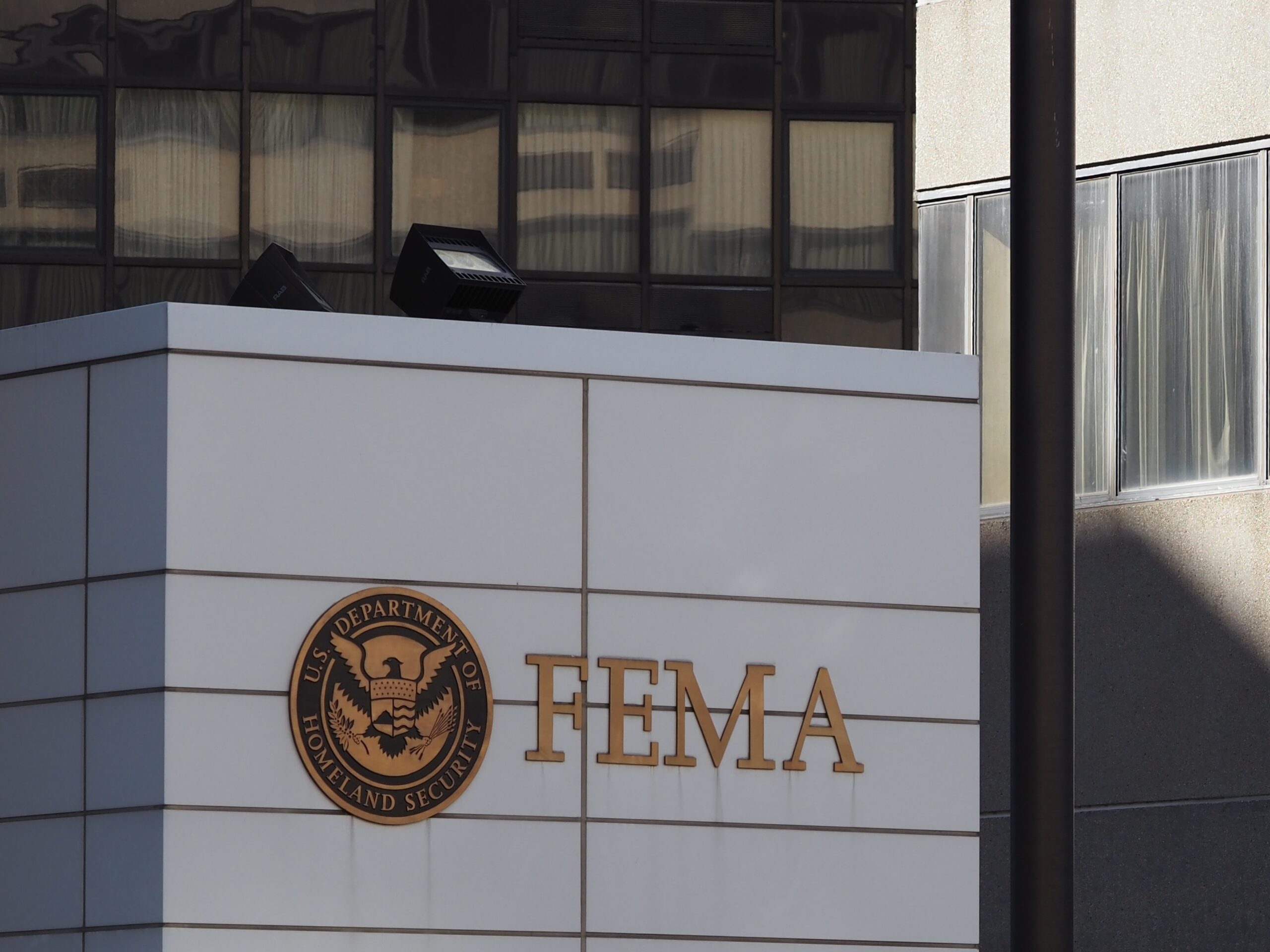 The Federal Emergency Management Agency building in Washington, D.C., is pictured on Nov. 25, 2024. (Photo by Shauneen Miranda/States Newsroom)