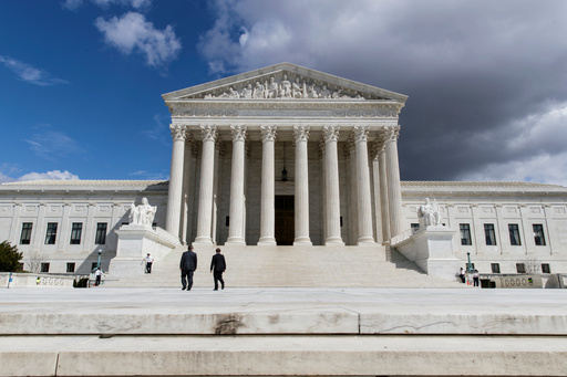 FILE - The Supreme Court Building is seen in Washington on March 28, 2017. (AP Photo/J. Scott Applewhite, File)