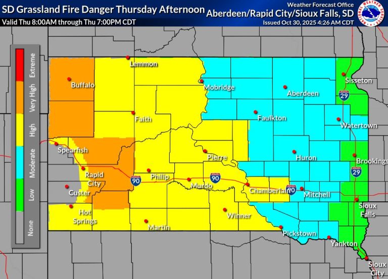 fire danger october 30th