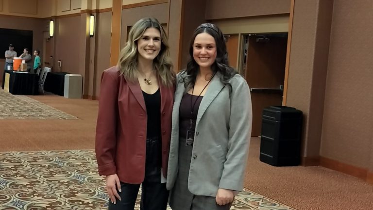 Georgia Veatch and Savannah Green are allies for men's health