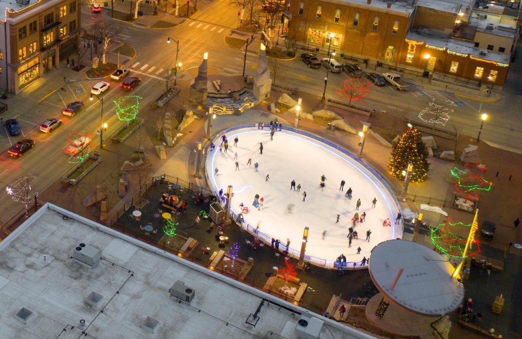 Main Street Square Winter
